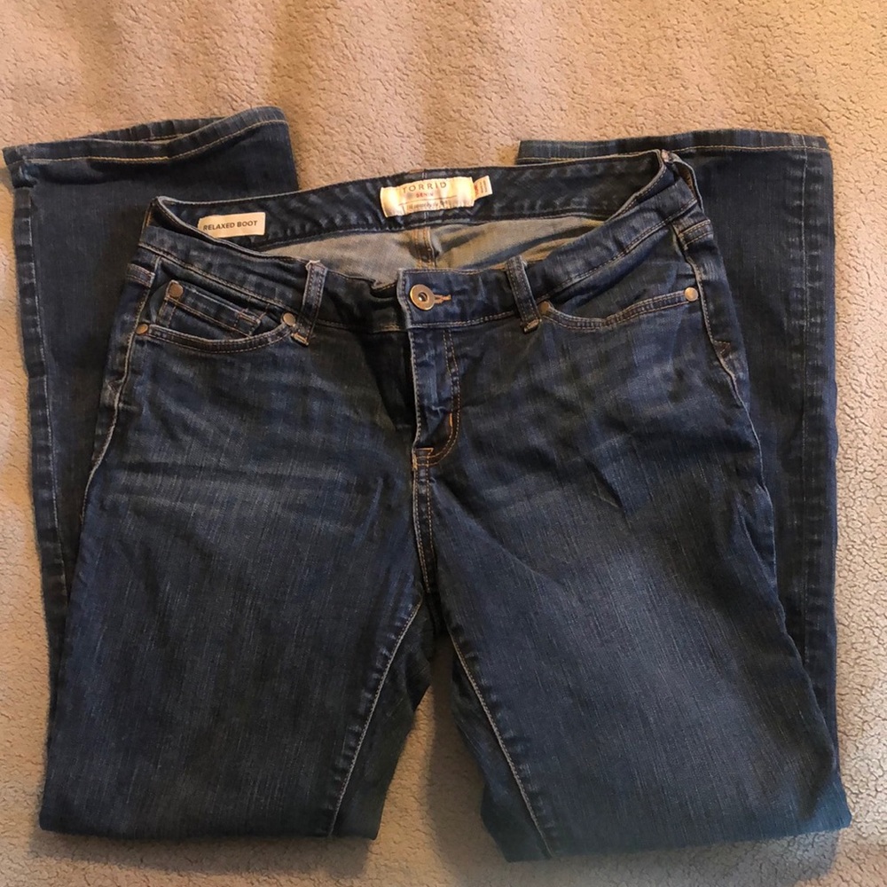Torrid Relaxed Bootcut Jeans - Size 10R